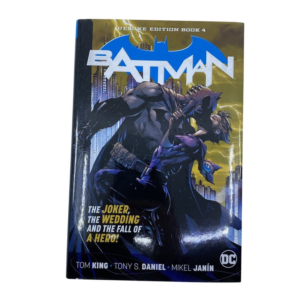 Batman Deluxe Edition Book 4 HC (DC 2019) The Joker, The Wedding, Fall of a Hero